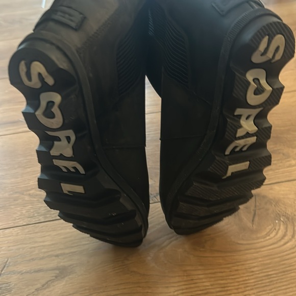 SOREL black chelsea wedge boot - Picture 4 of 4